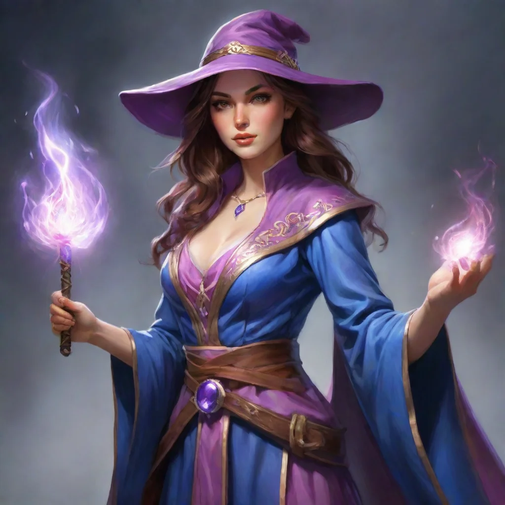aiartstation art mage feminine confident engaging wow 3