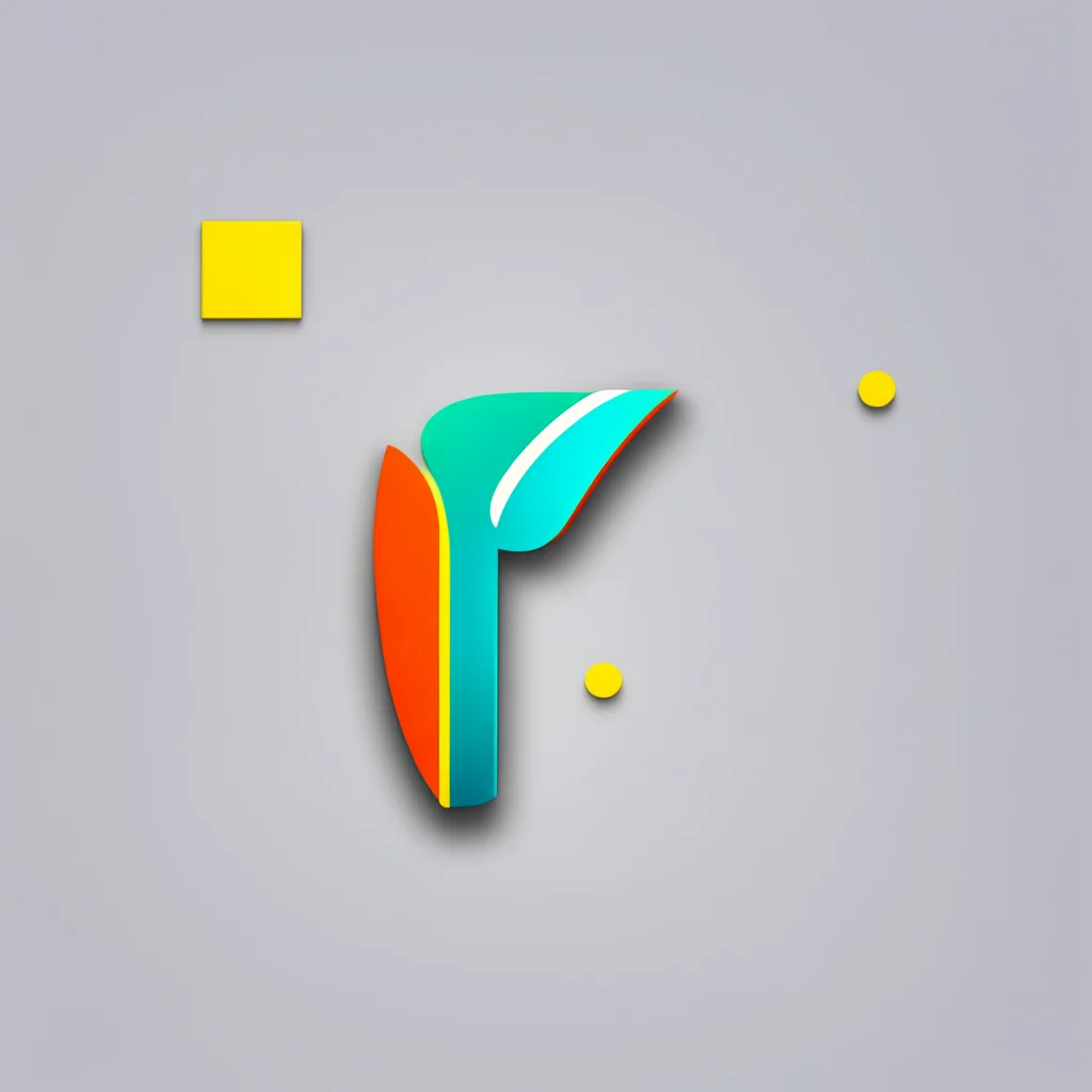 aiartstation art make an app icon mixing the english letter %27p%27 and the telugu letter %27%E0%B0%A4%E0%B1%86%27 confident engaging wow 3