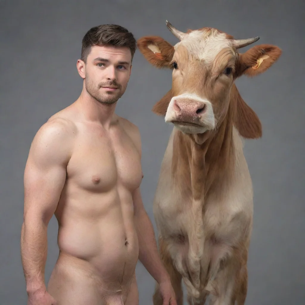 artstation art male to cow confident engaging wow 3