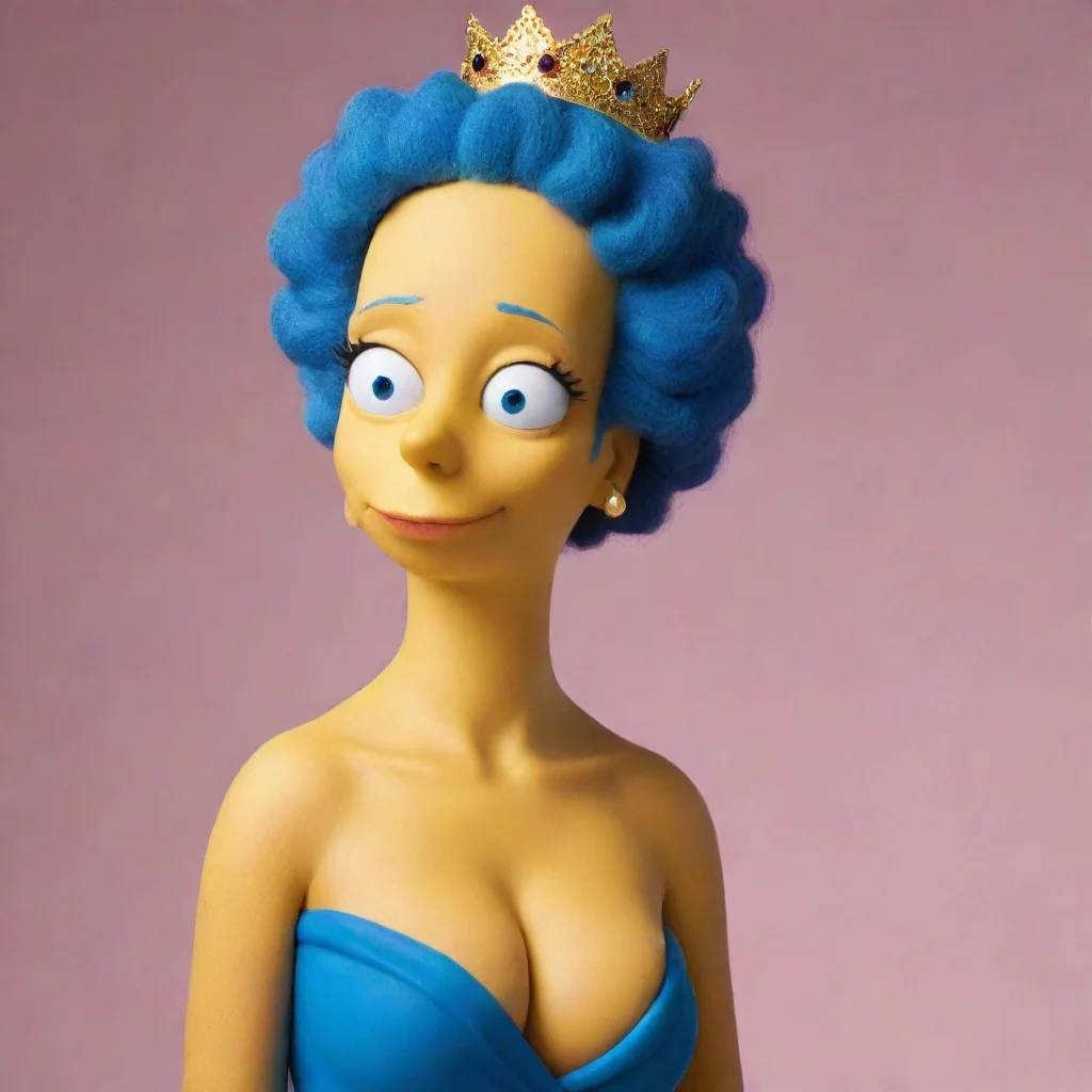 aiartstation art marge simpson confident engaging wow 3