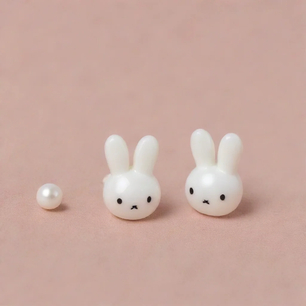 artstation art miffy with pearl earrings confident engaging wow 3