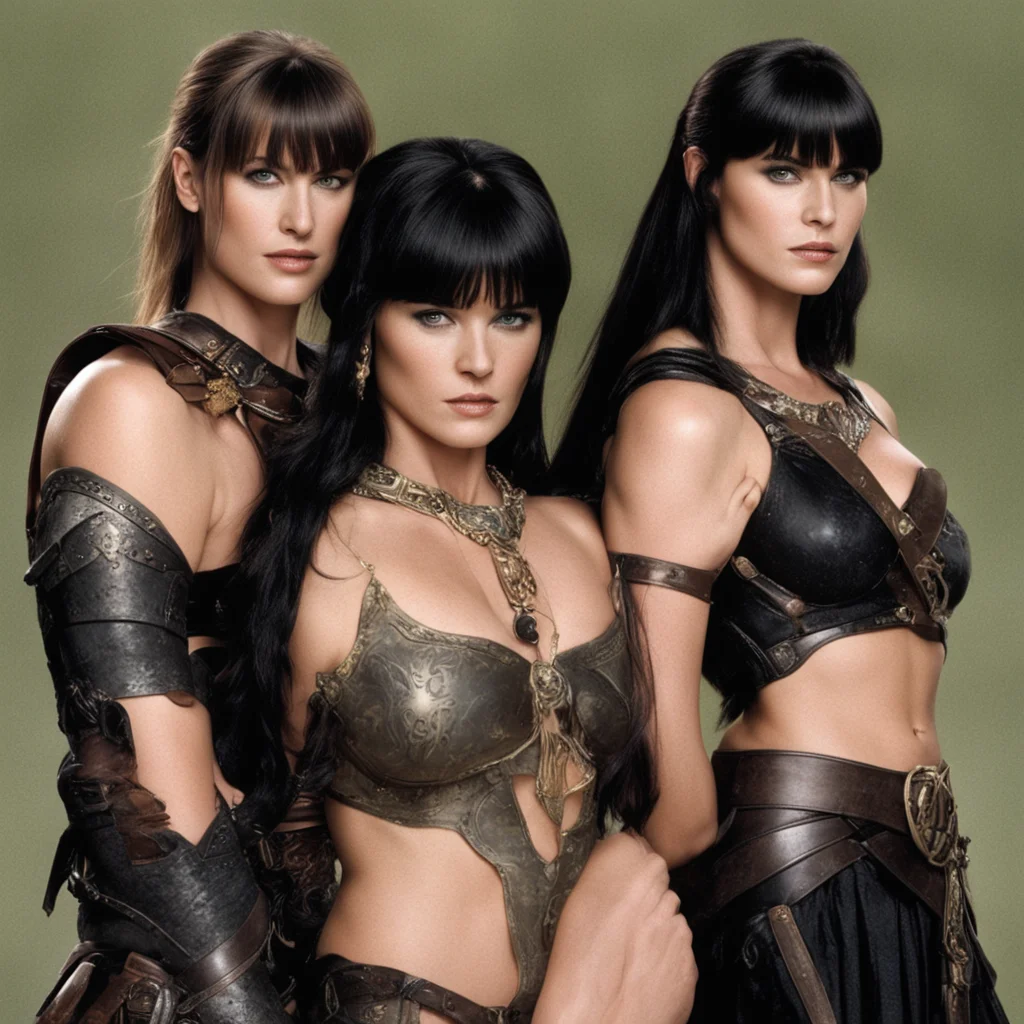 artstation art mixture of sheena and xena  confident engaging wow 3