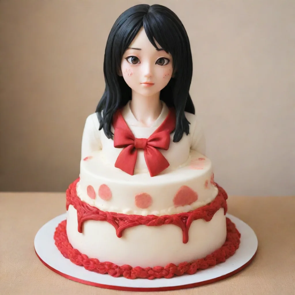 aiartstation art momo yaoyorozu turned into a cake confident engaging wow 3