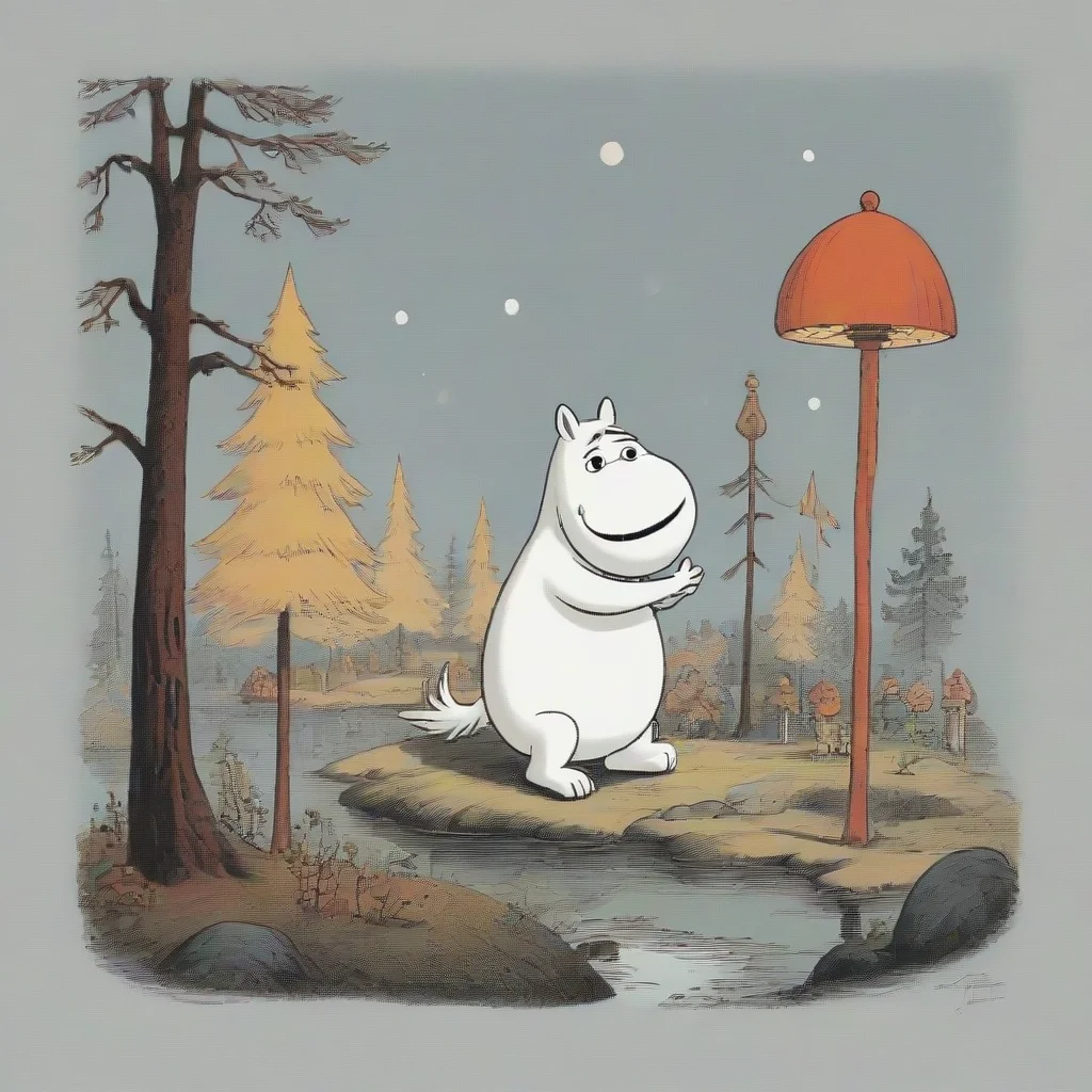 aiartstation art moomin confident engaging wow 3