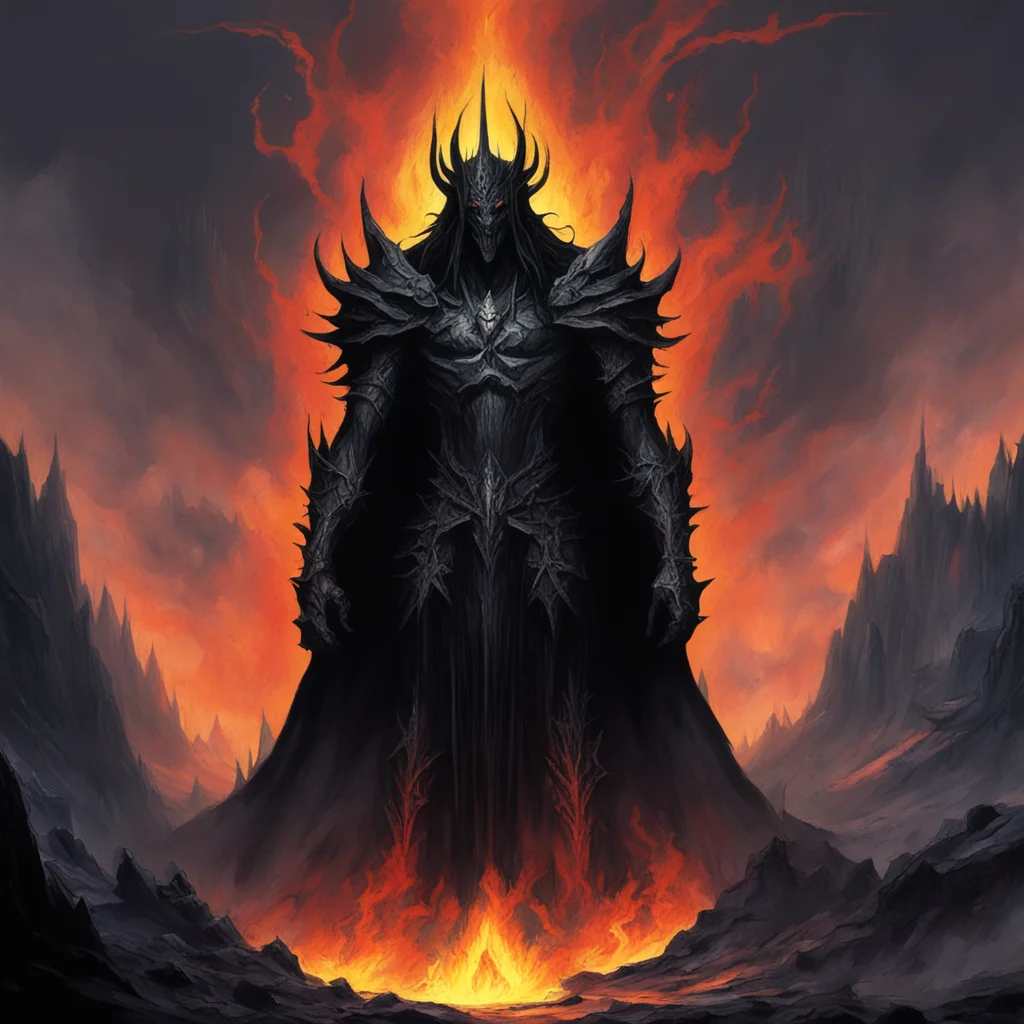 aiartstation art morgoth confident engaging wow 3