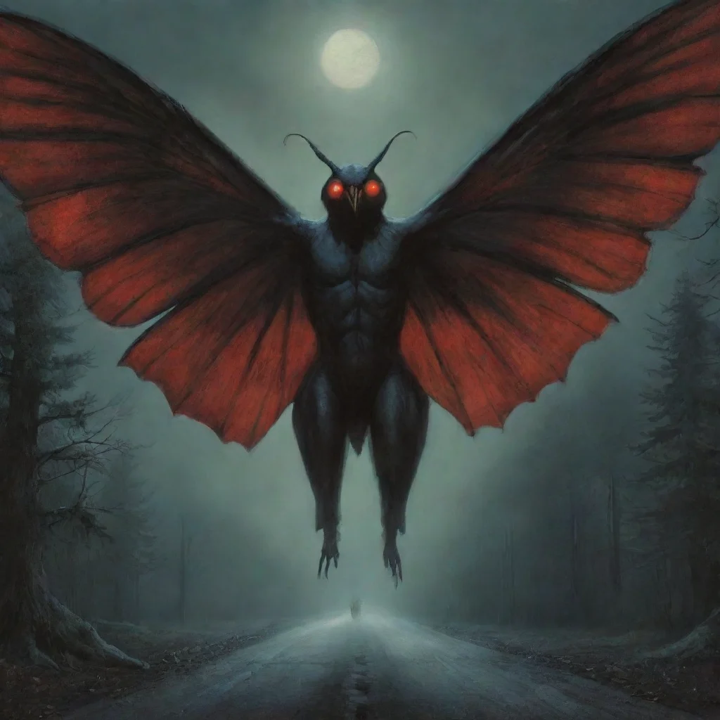 aiartstation art mothman confident engaging wow 3