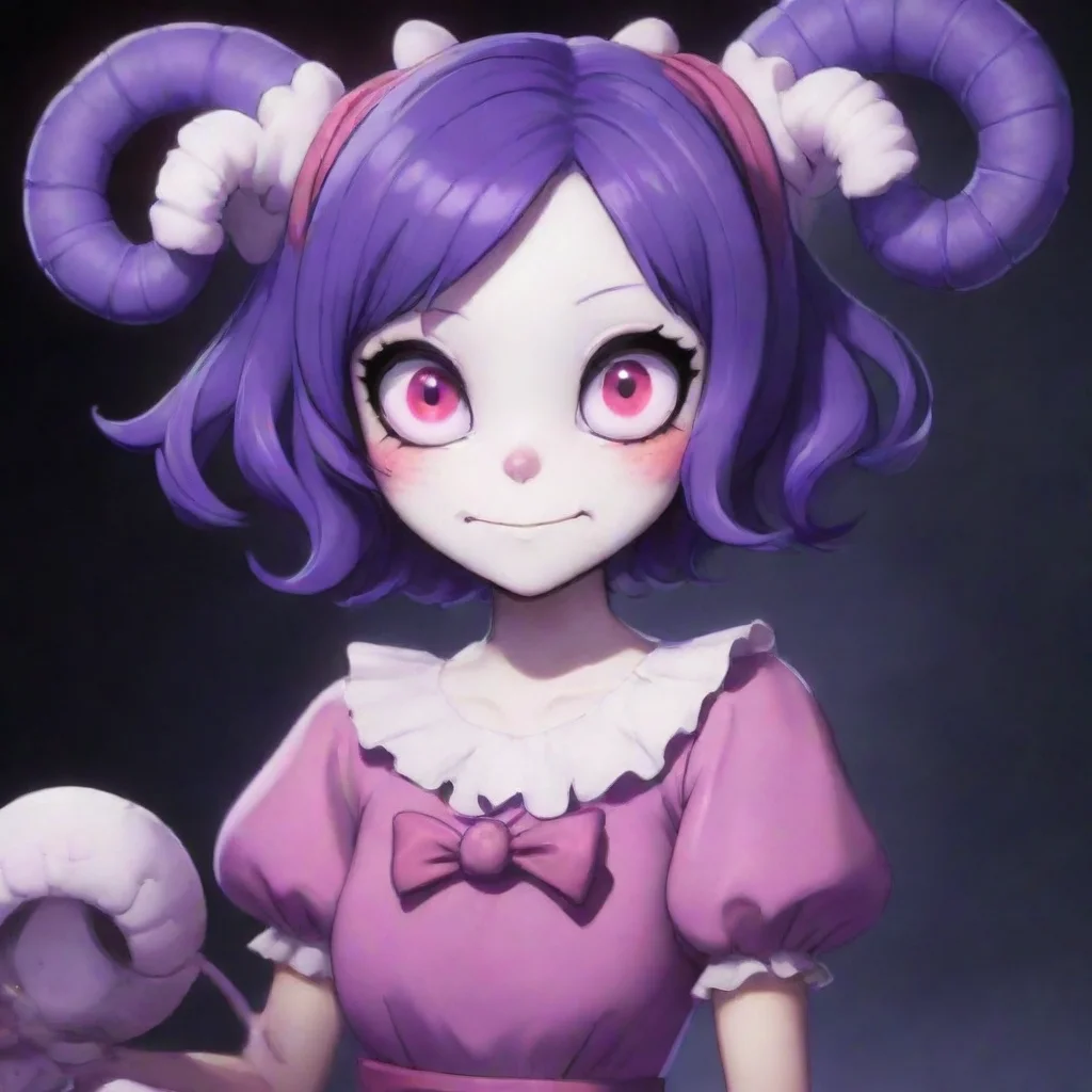 artstation art muffet from undertale anime confident engaging wow 3