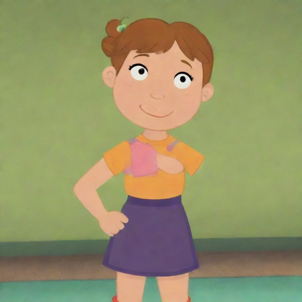 aiartstation art pbs kids%3A arthur%3A jane read biceps flex confident engaging wow 3