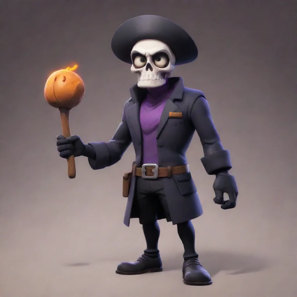 aiartstation art realistic mortis from brawl stars  confident engaging wow 3