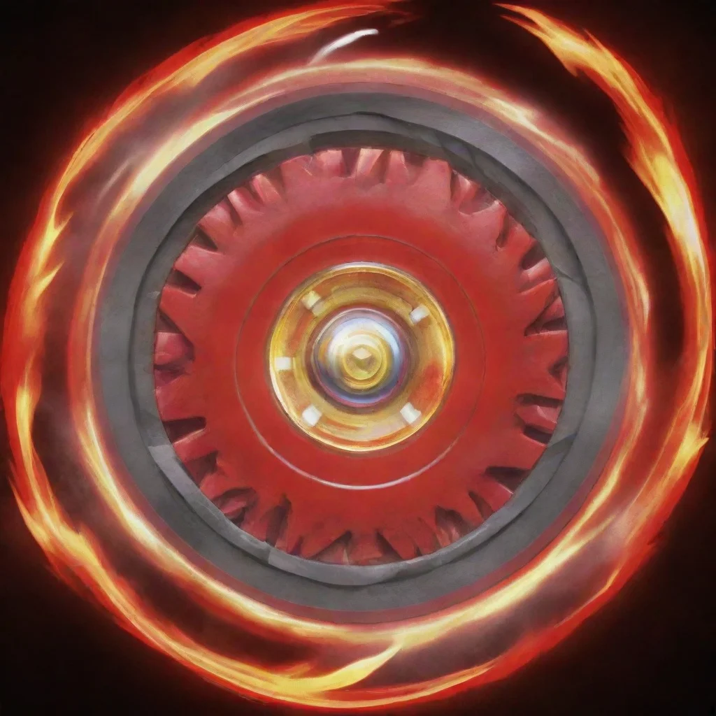 artstation art red fire beyblade hd confident engaging wow 3