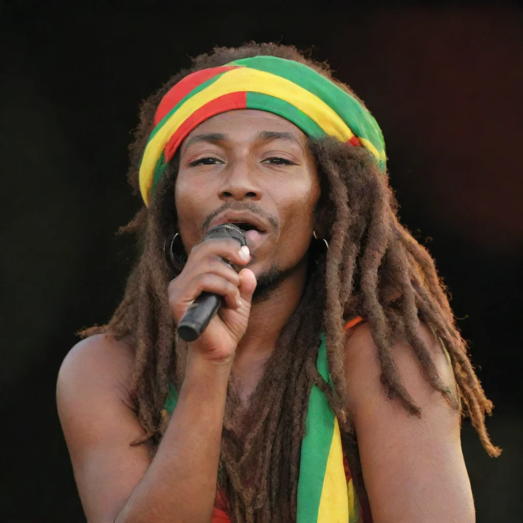 aiartstation art reggae singer confident engaging wow 3