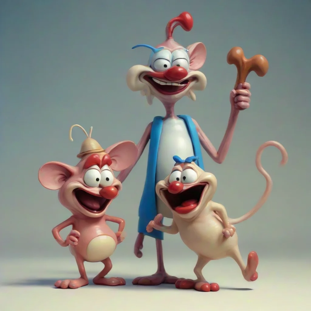 artstation art ren and stimpy confident engaging wow 3
