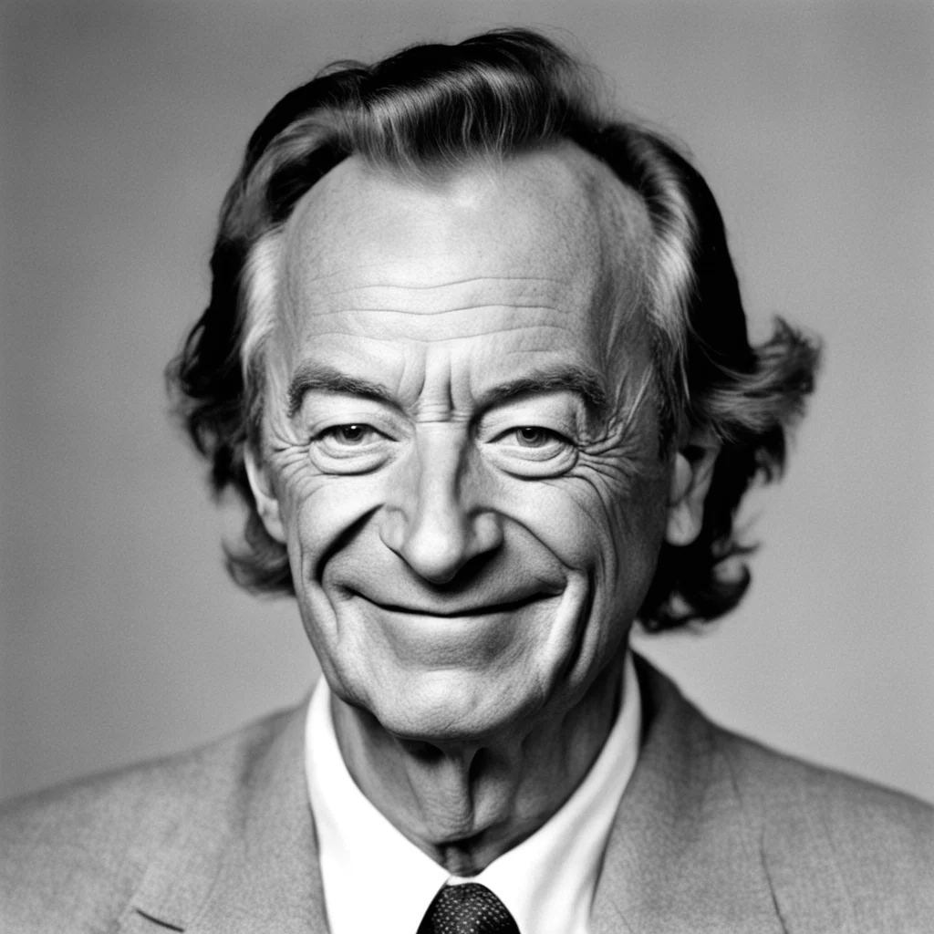 artstation art richard feynman  confident engaging wow 3