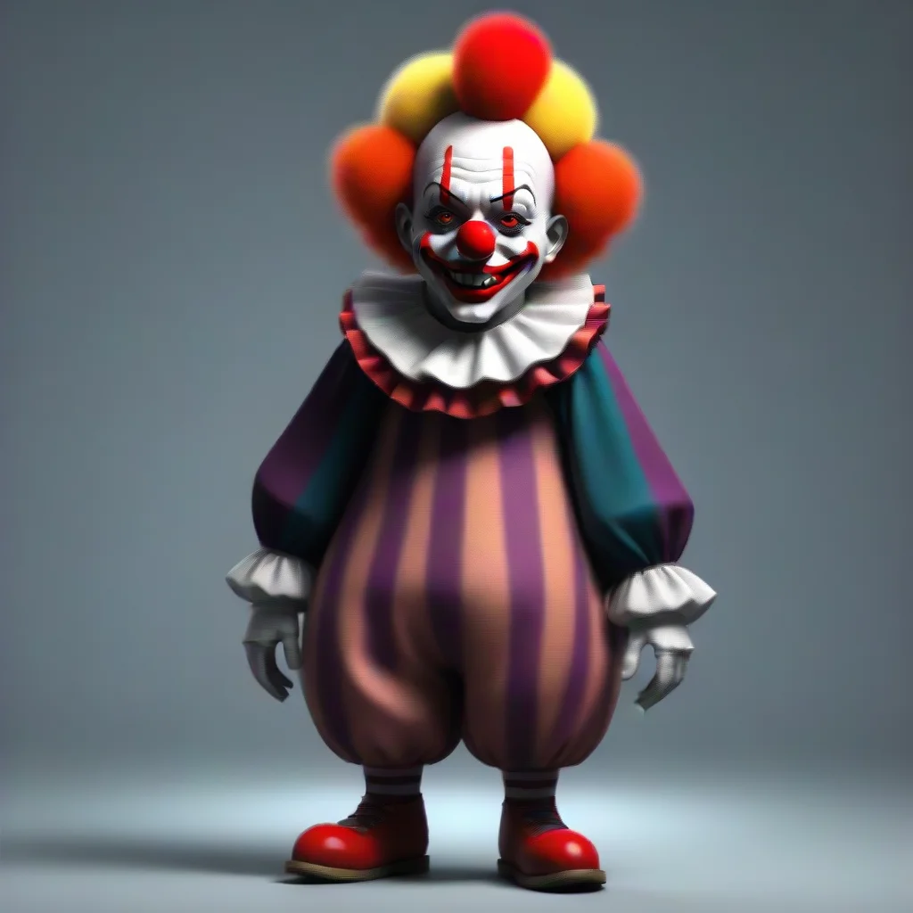 artstation art roll.exe dressed like a clown confident engaging wow 3