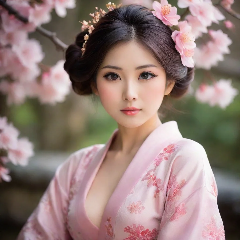 aiartstation art seductive feminine majestic stunning japanese confident engaging wow 3