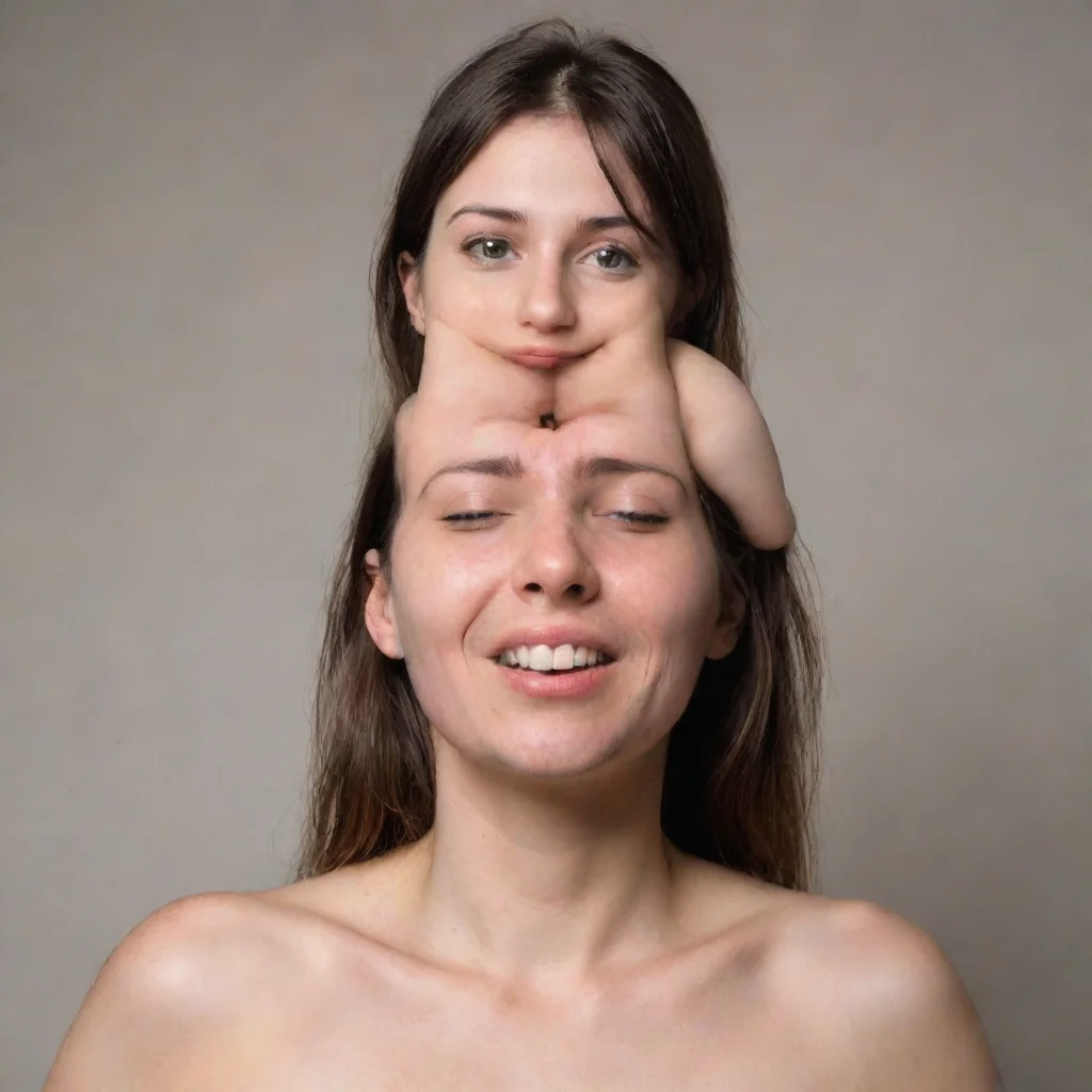 aiartstation art sitting on a human%27s face confident engaging wow 3
