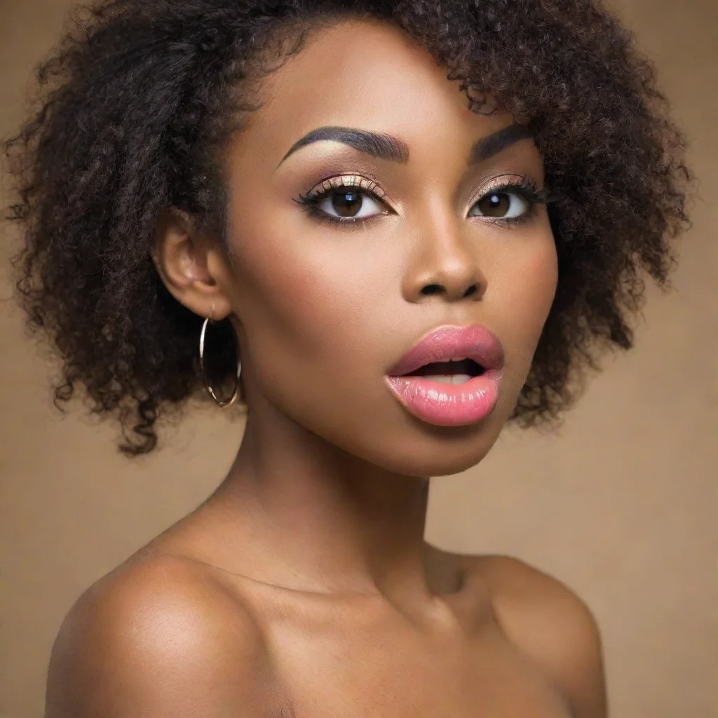 aiartstation art skinny skinny skinny skinny%2C african%2C woman%2C big big big big big big lips confident engaging wow 3