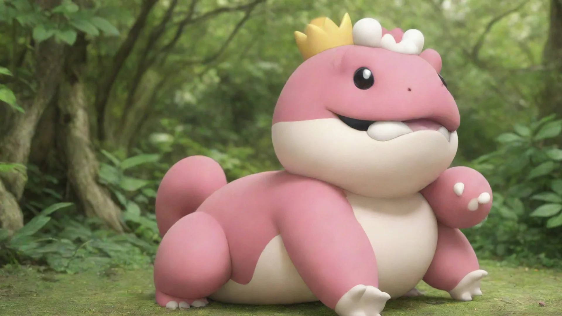 aiartstation art slowking pok%C3%A9mon confident engaging wow 3 wide