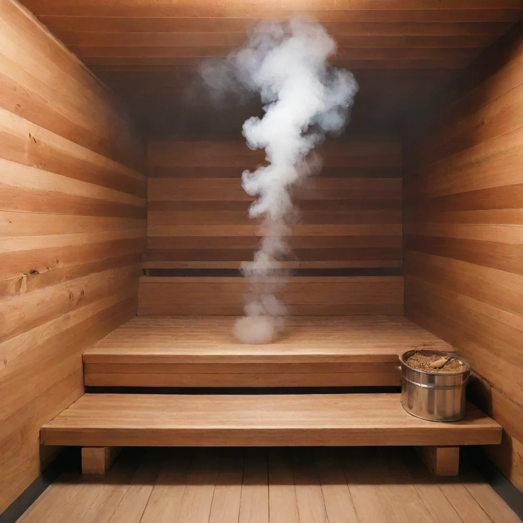 aiartstation art smoke sauna confident engaging wow 3