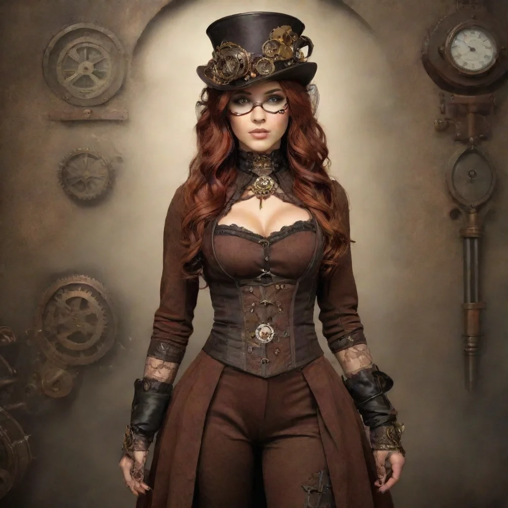 aiartstation art steampunk confident engaging wow 3
