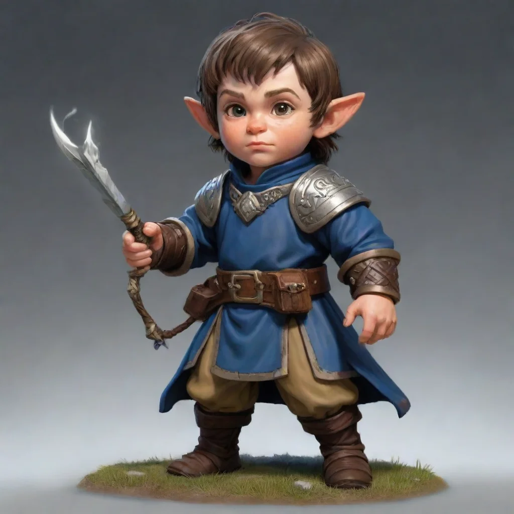 aiartstation art stout halfling cleric of the tempest domain confident engaging wow 3