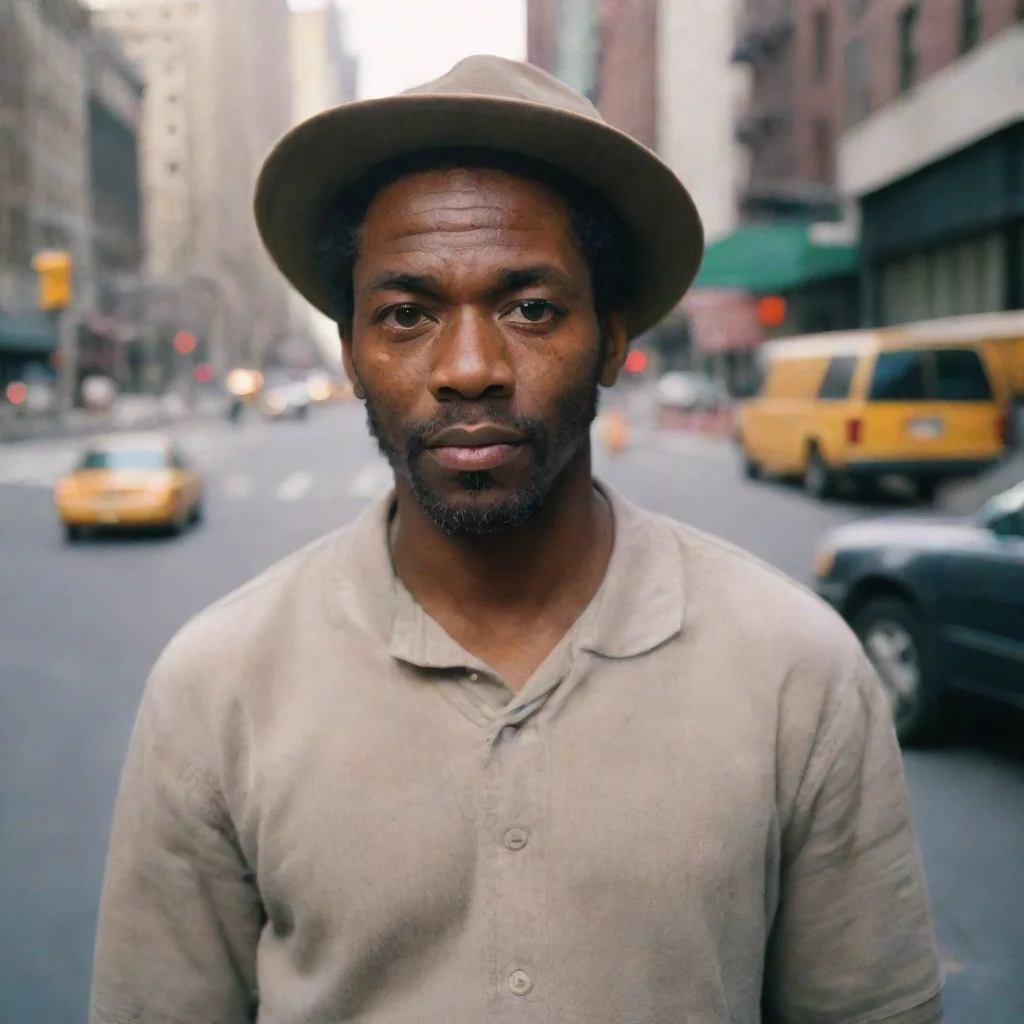 aiartstation art street portrait african american man%2C new york%2C porta 400 confident engaging wow 3
