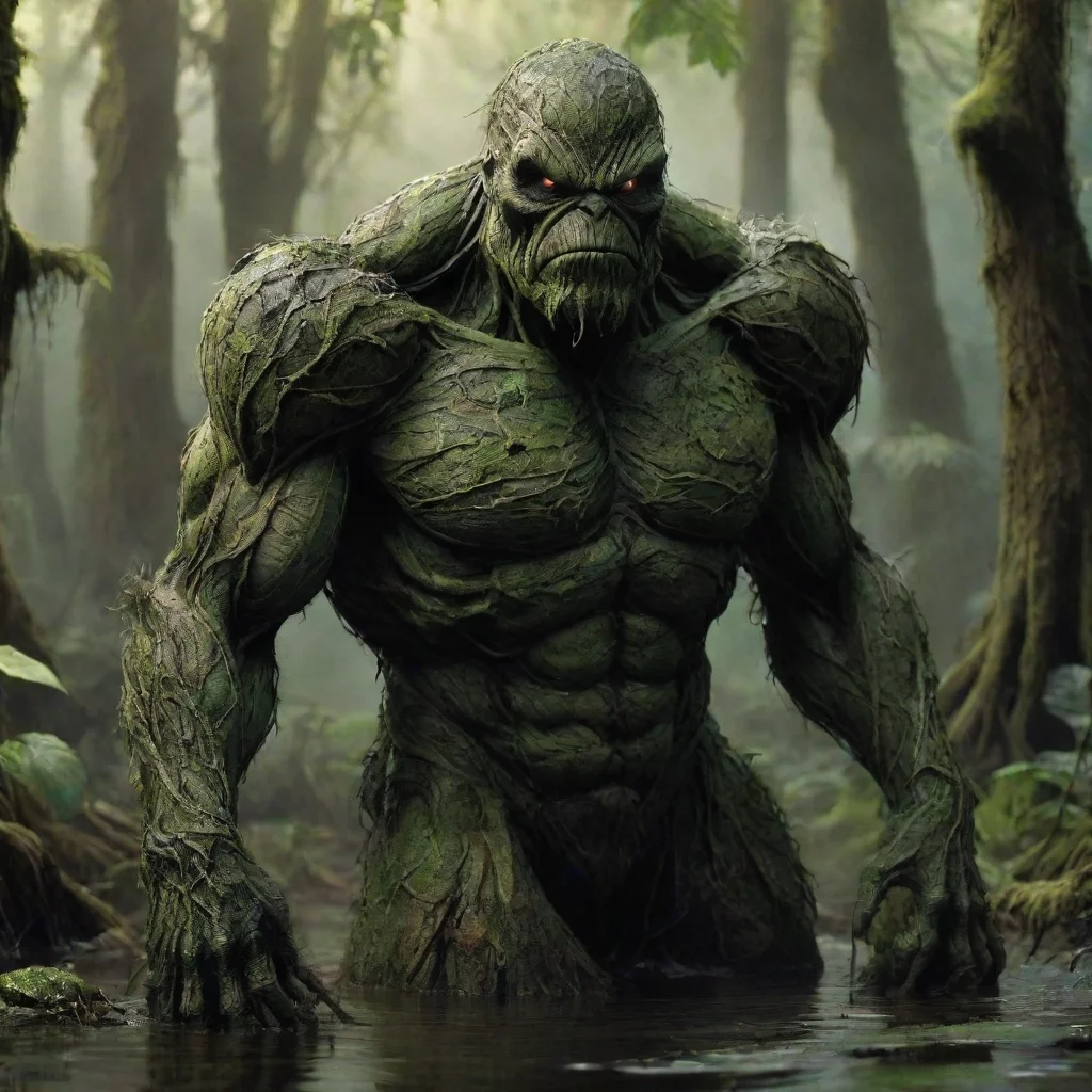 artstation art swamp thing confident engaging wow 3