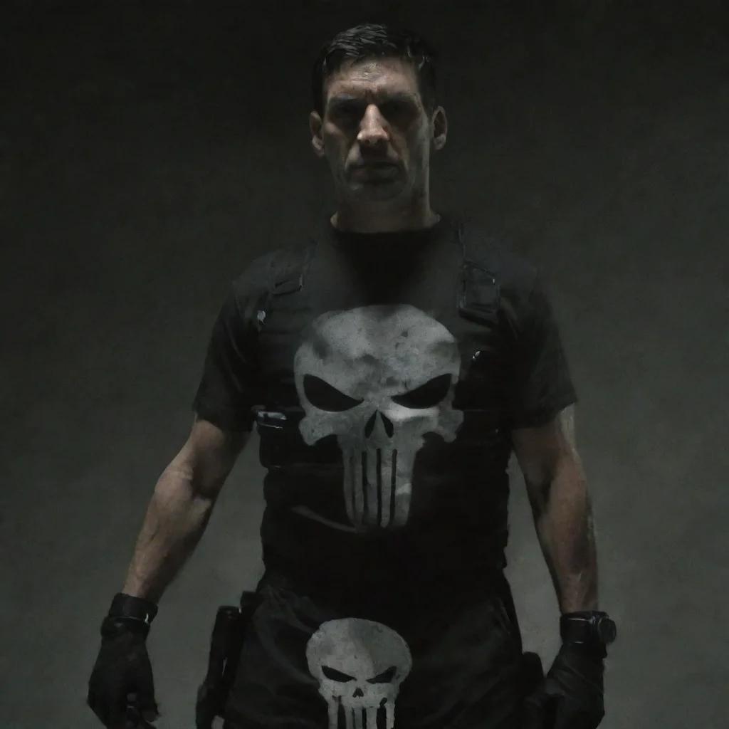 aiartstation art the punisher confident engaging wow 3