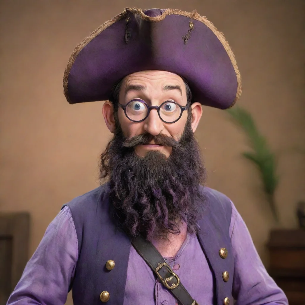 artstation art tom kenny as patchy the pirate with a long black beard confident engaging wow 3