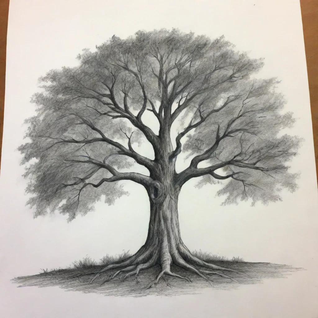 aiartstation art tree drawing confident engaging wow 3