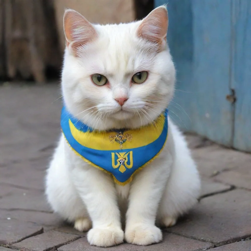artstation art ukrainian cat confident engaging wow 3