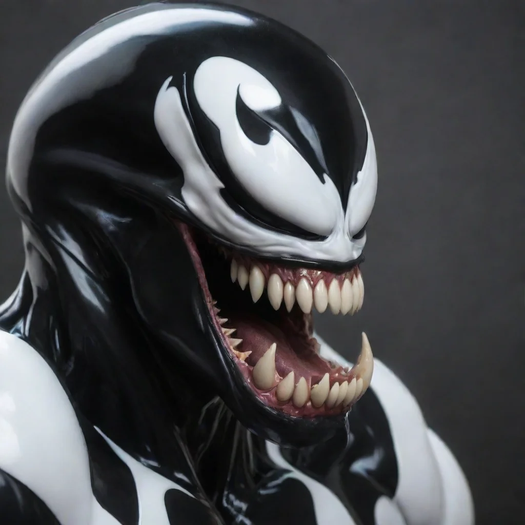 aiartstation art venom white  confident engaging wow 3