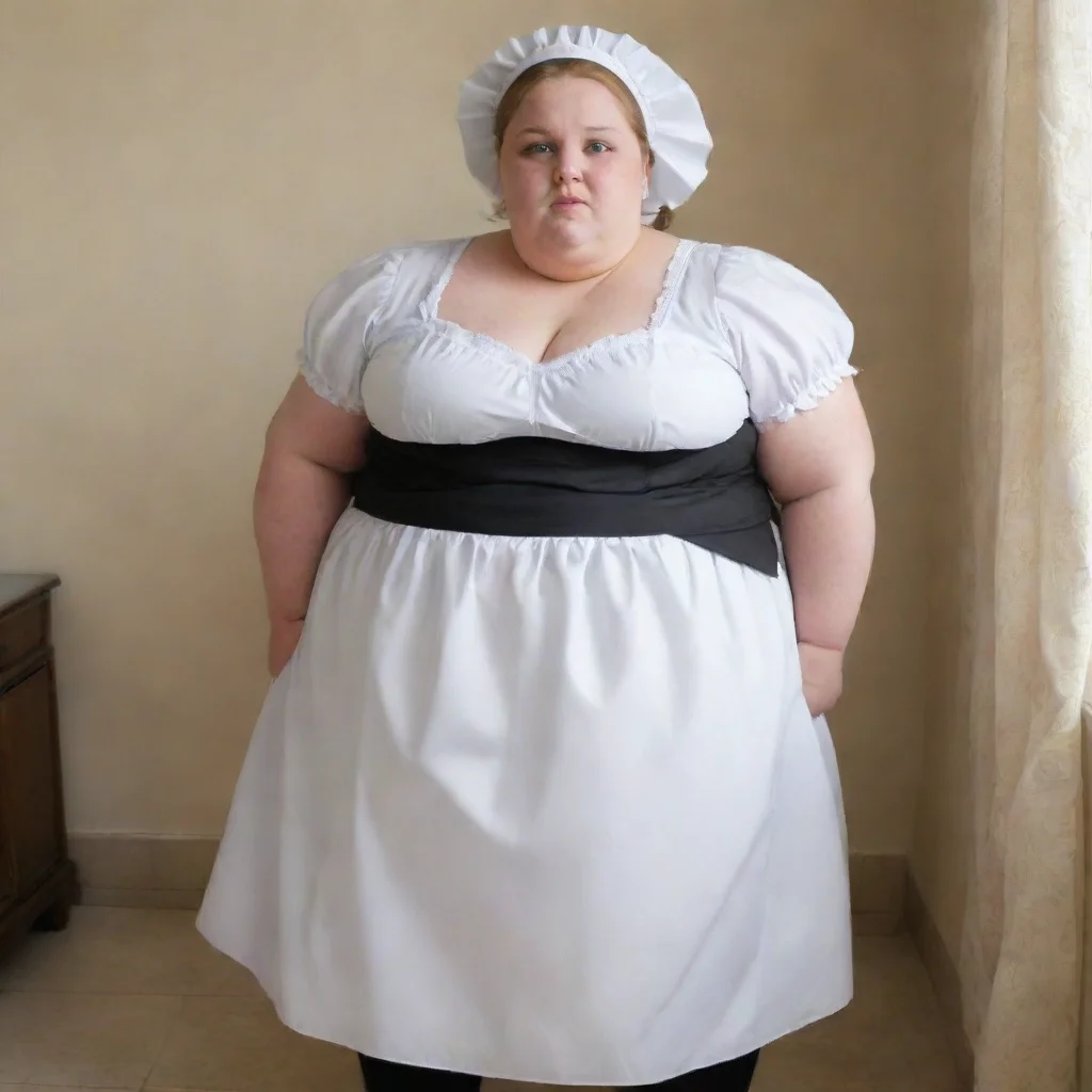 aiartstation art very very very very very very very very very very very obese maid confident engaging wow 3