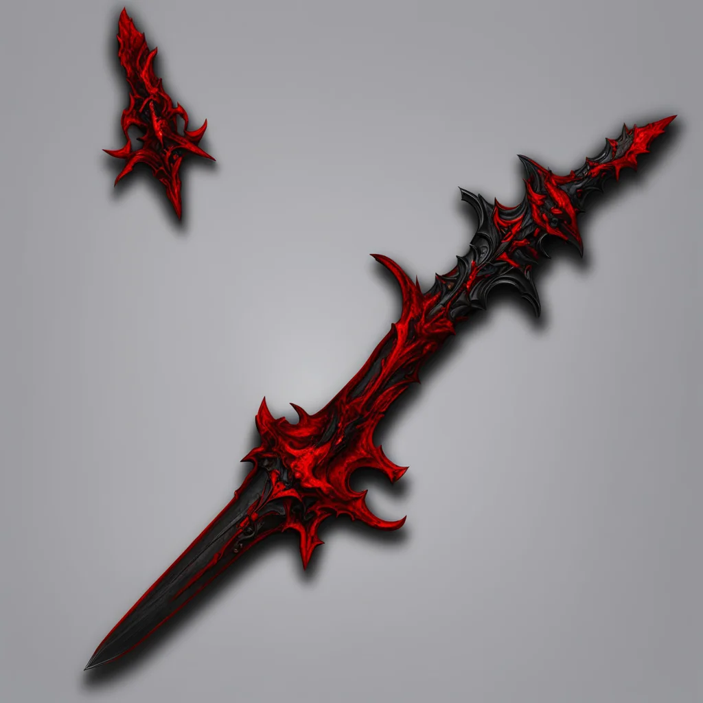 aiartstation art weapon%2C sword%2C red%2C demonic confident engaging wow 3