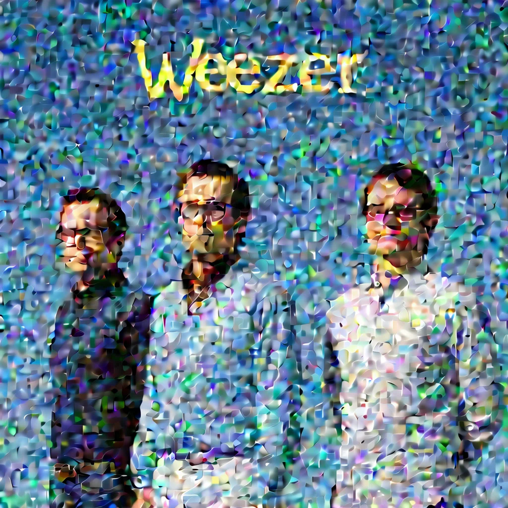 artstation art weezer blue album cover confident engaging wow 3