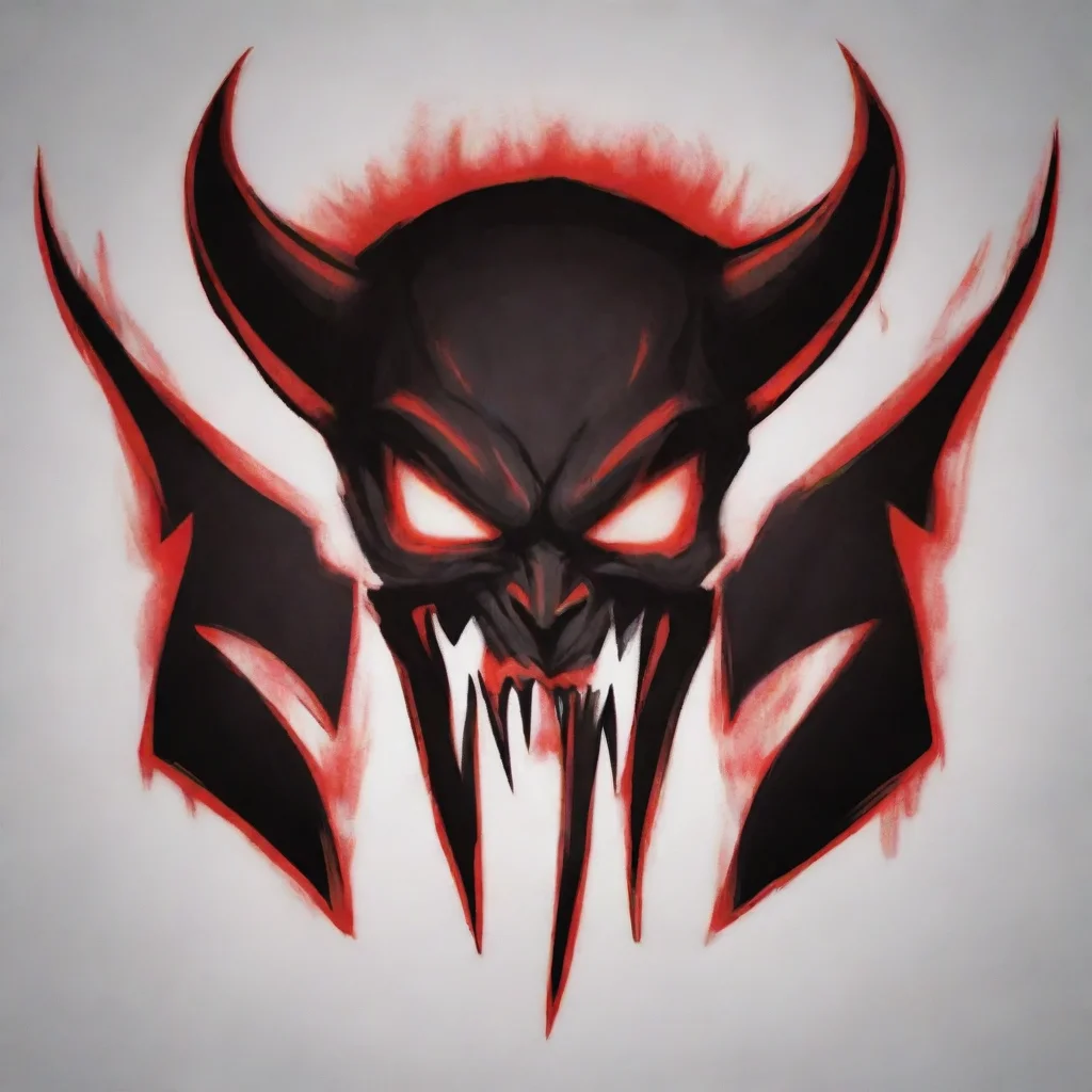 aiartstation art wwe  demon logo confident engaging wow 3