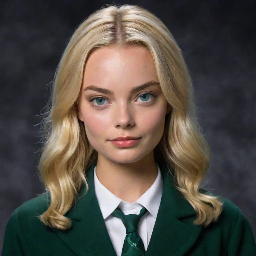 aiartstation art young margot robbie as a slytherin confident engaging wow 3