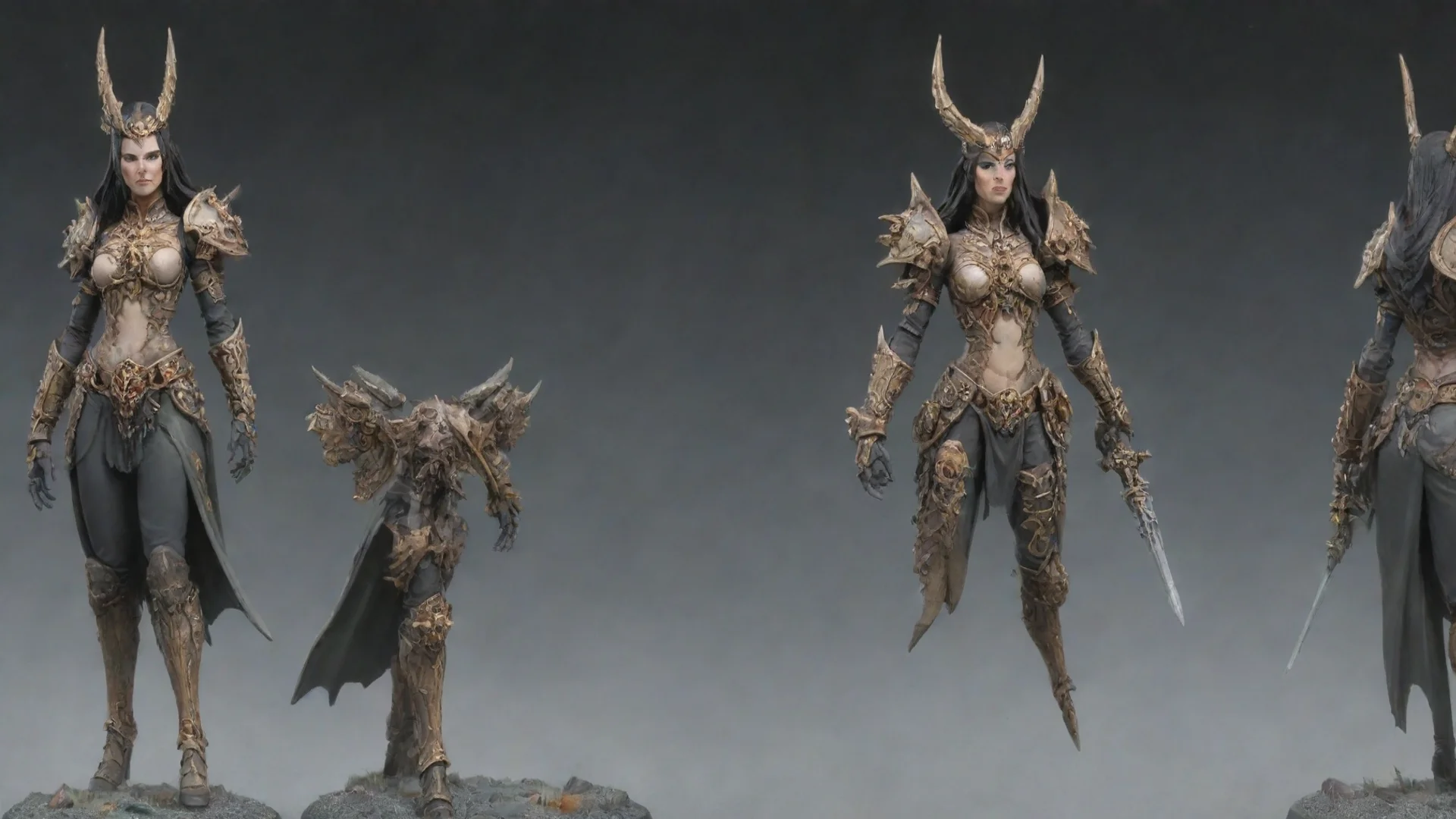 aiartstation art yvraine%2C warhammer%2C confident engaging wow 3 wide