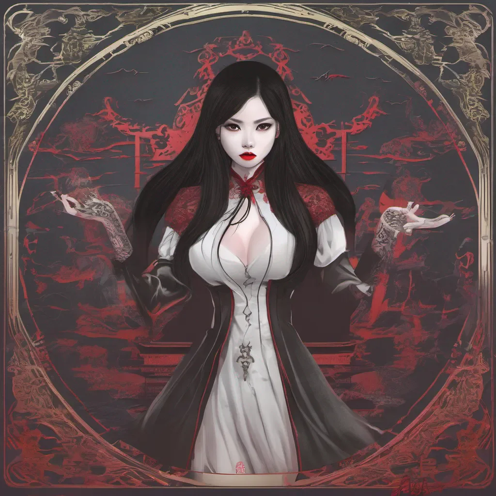 asian woman vampire amazing awesome portrait 2