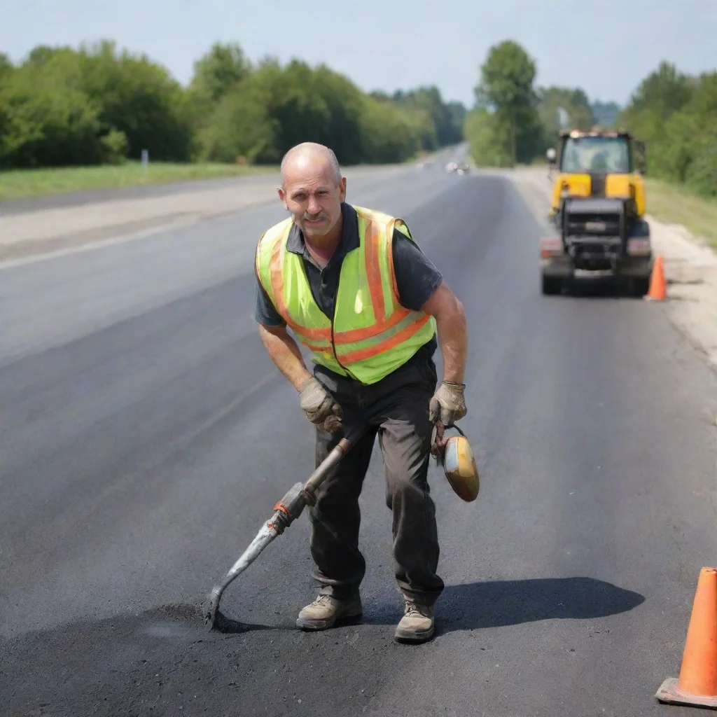 aiasphalt worker