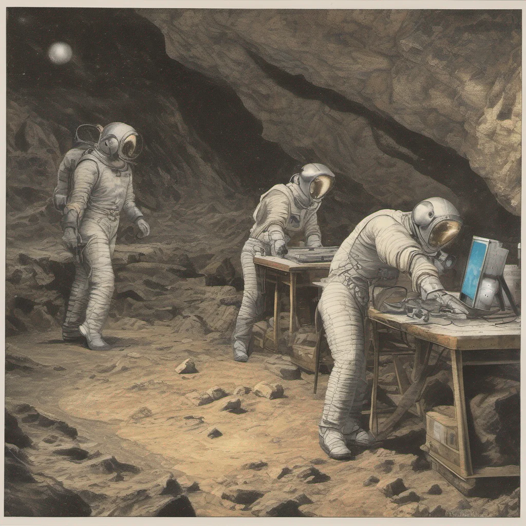 aiastronauts %28anunaki%29 at work in the mines amazing awesome portrait 2