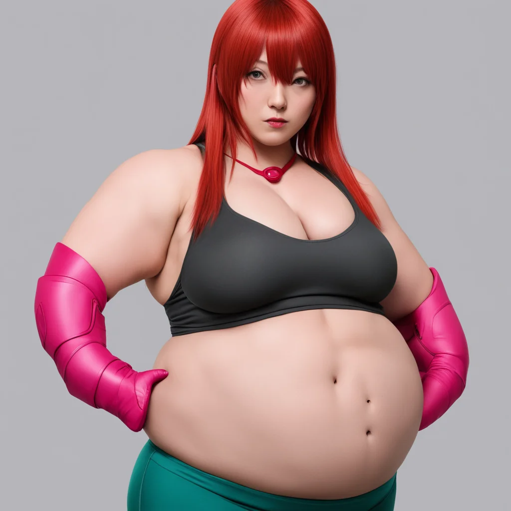 asuka langely with a big belly amazing awesome portrait 2