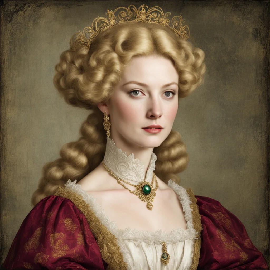 aiattractive 1500s renacentist aristocrat blonde woman amazing awesome portrait 2