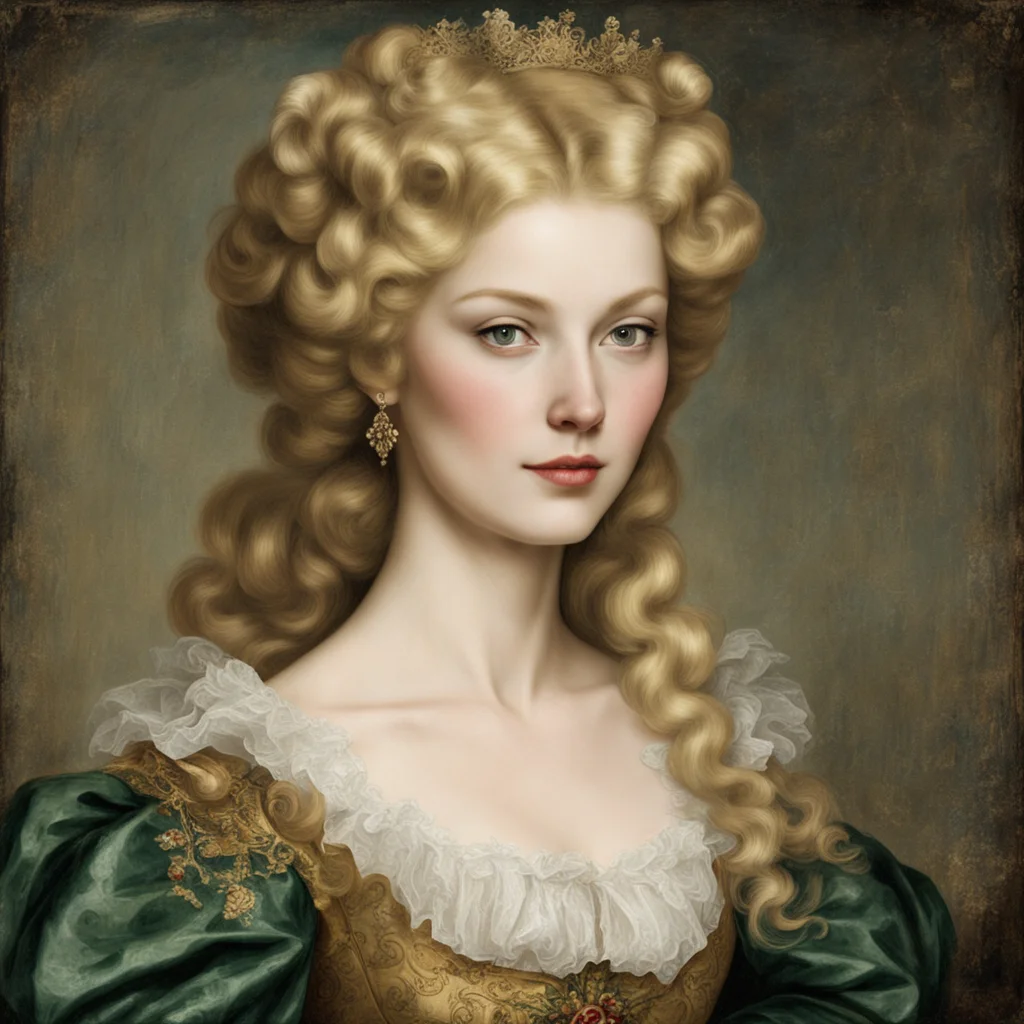 aiattractive 1500s renacentist aristocrat blonde woman confident engaging wow artstation art 3