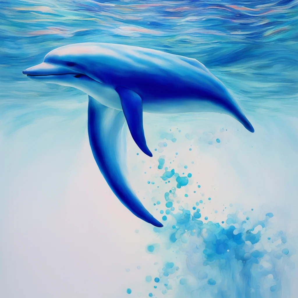 aiautistic art of a dolphin good looking trending fantastic 1