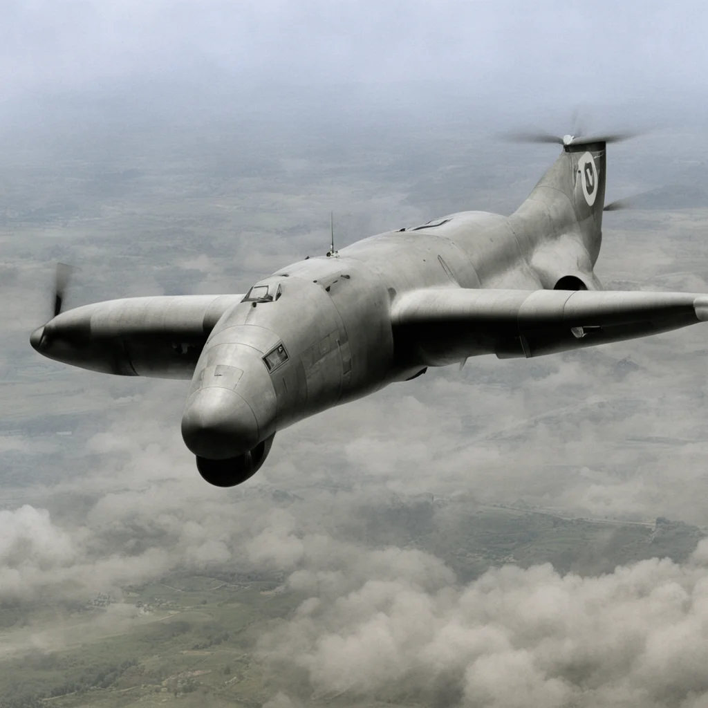 avion caza de la segunda guerra mundial