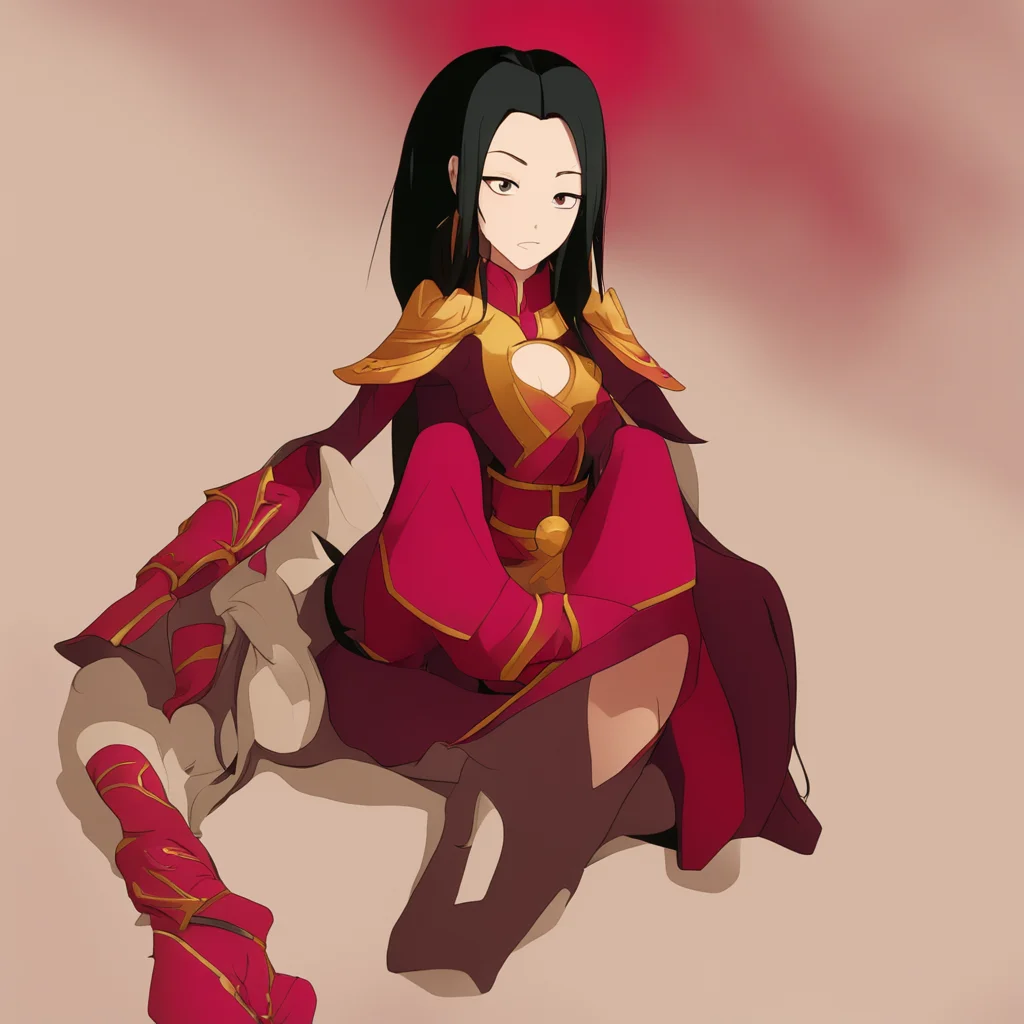 aiazula sitting on ty lee%27s face