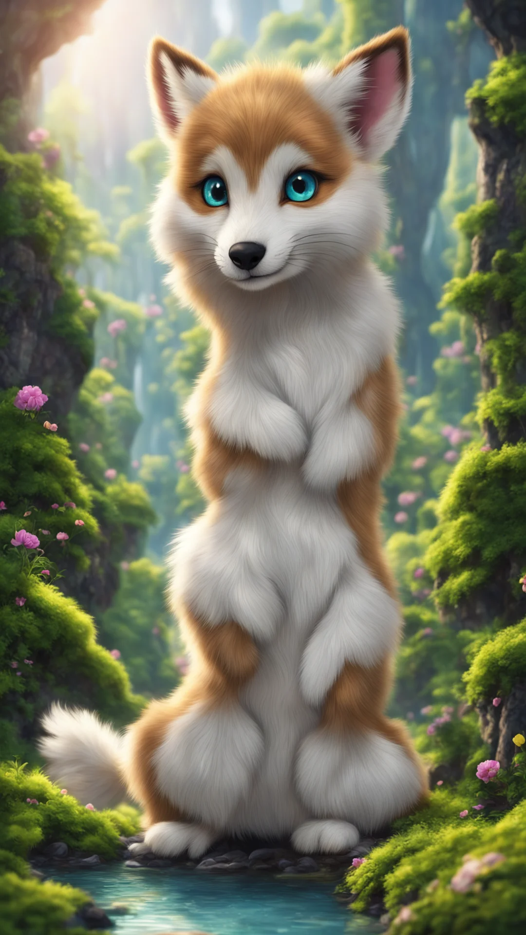 aibackdrop location scenery acriemazing wonderful beautiful charming picturesque macro furry world macro furry world you coexist in a world of giant macro furries tall