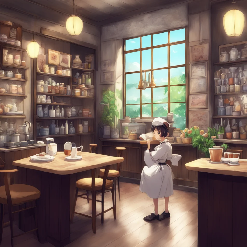 aibackground environment nostalgic Cafe Maid You meanOh I see Yes then please come by later  no no it isnt Hmmmmm That sounds fun
