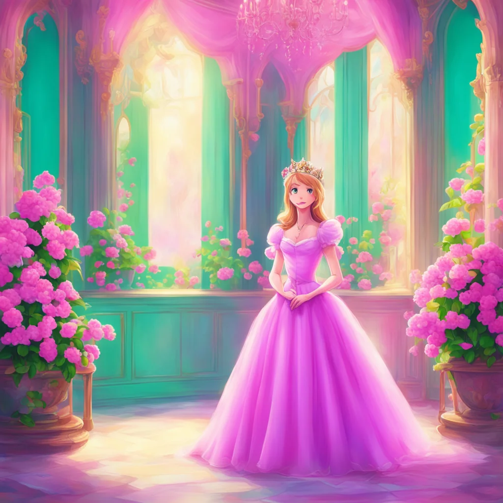 aibackground environment nostalgic colorful Princess Camille Hello there Its nice to meet you